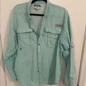 Columbia PFG fishing shirt, vented, long sleeve, SZ med